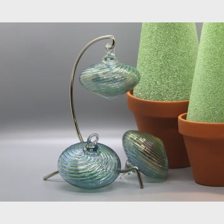 Furnace Ornament Satellite Aqua