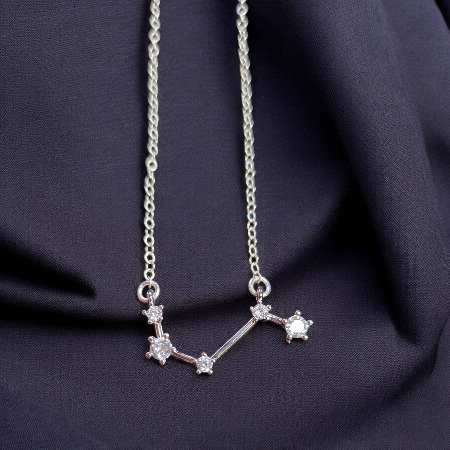 Kalli Necklace Silver Plated Aries