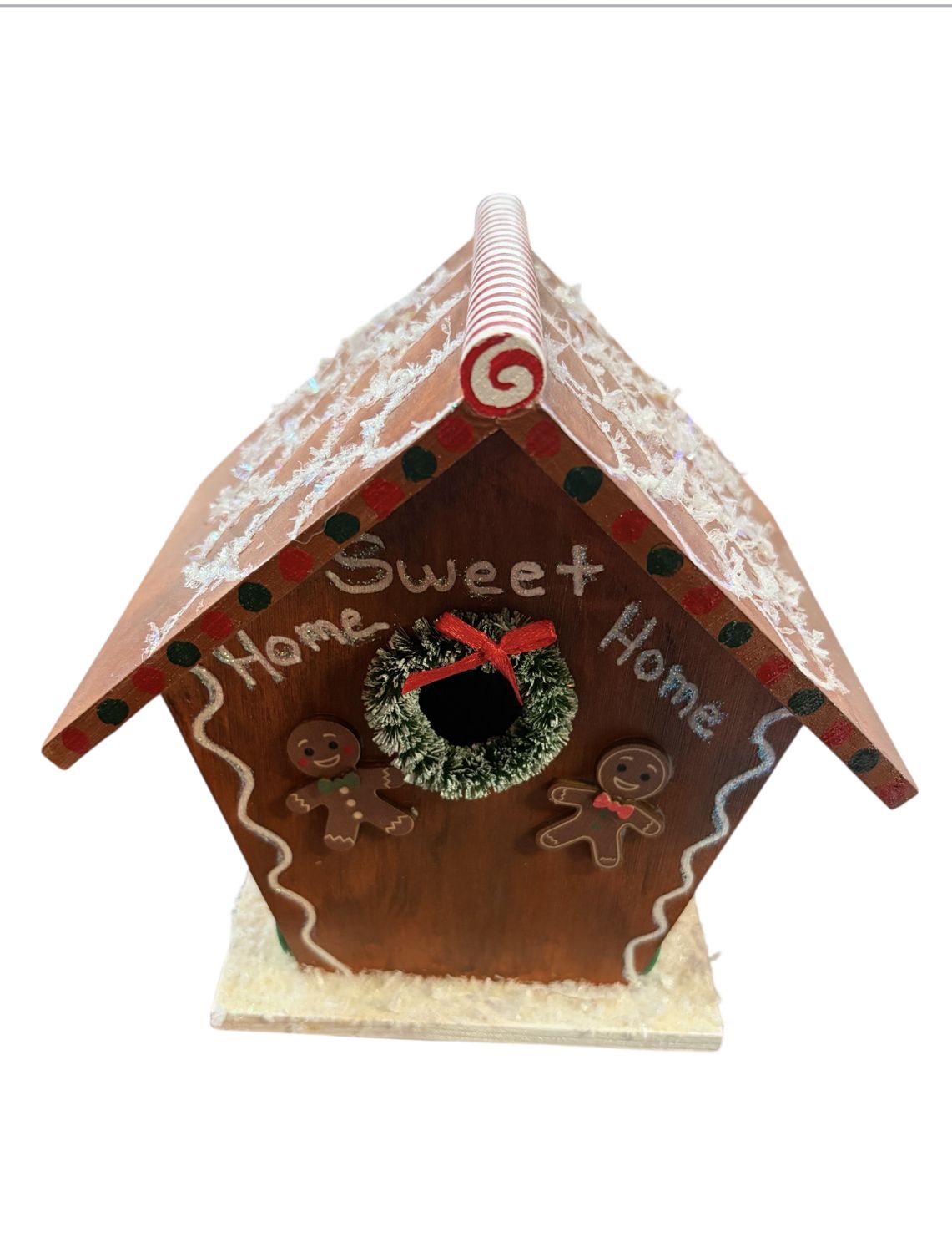 Wilson Decorative Birdhouse Gingerbread House