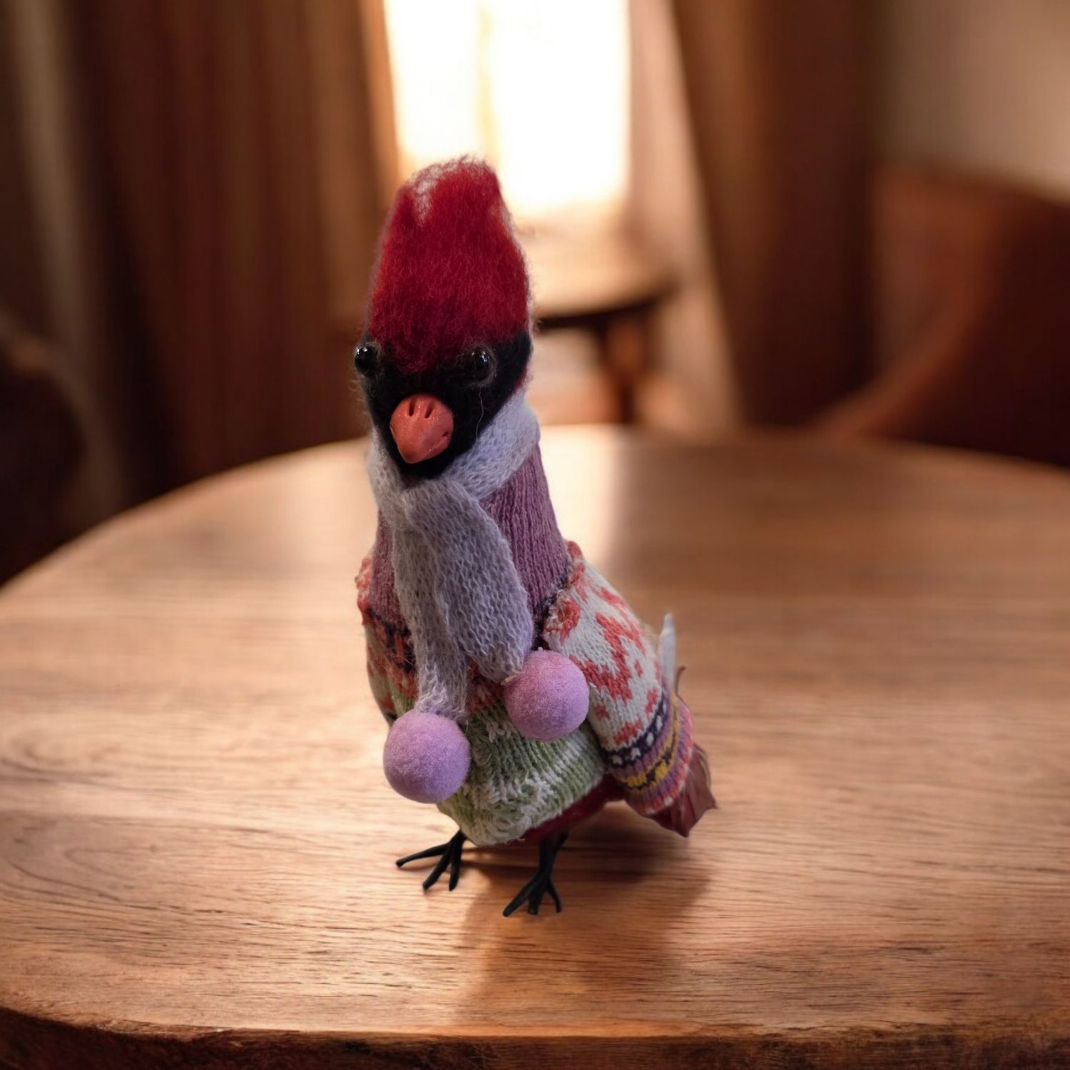 Wright Sweater Critters Felted Cardinal