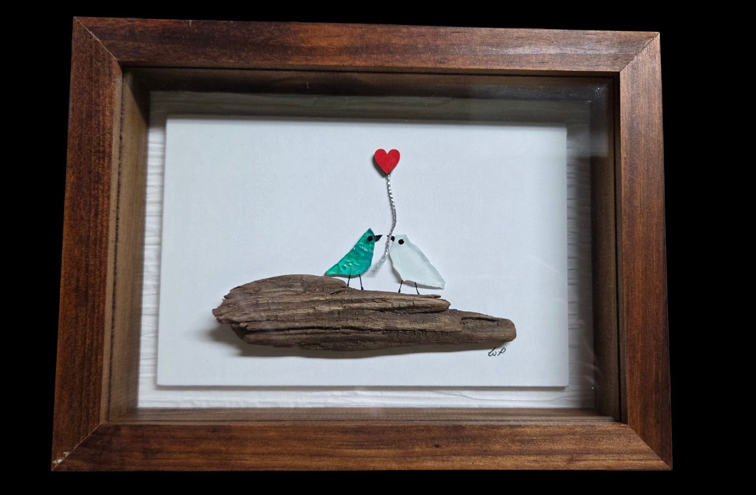 Pike Original Art Forever My Love 6x8