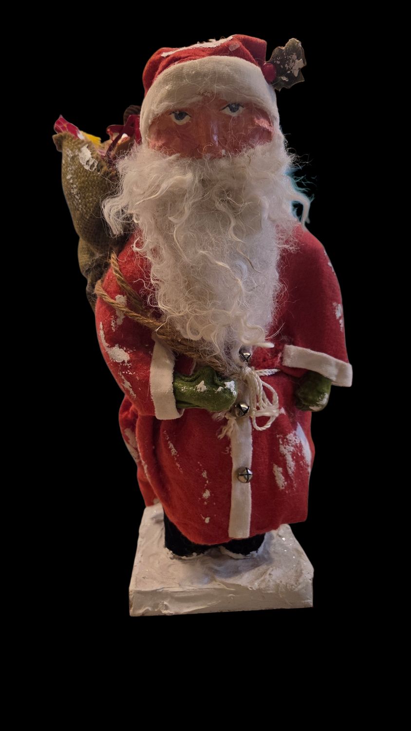Wright Large Santa Paper Mache