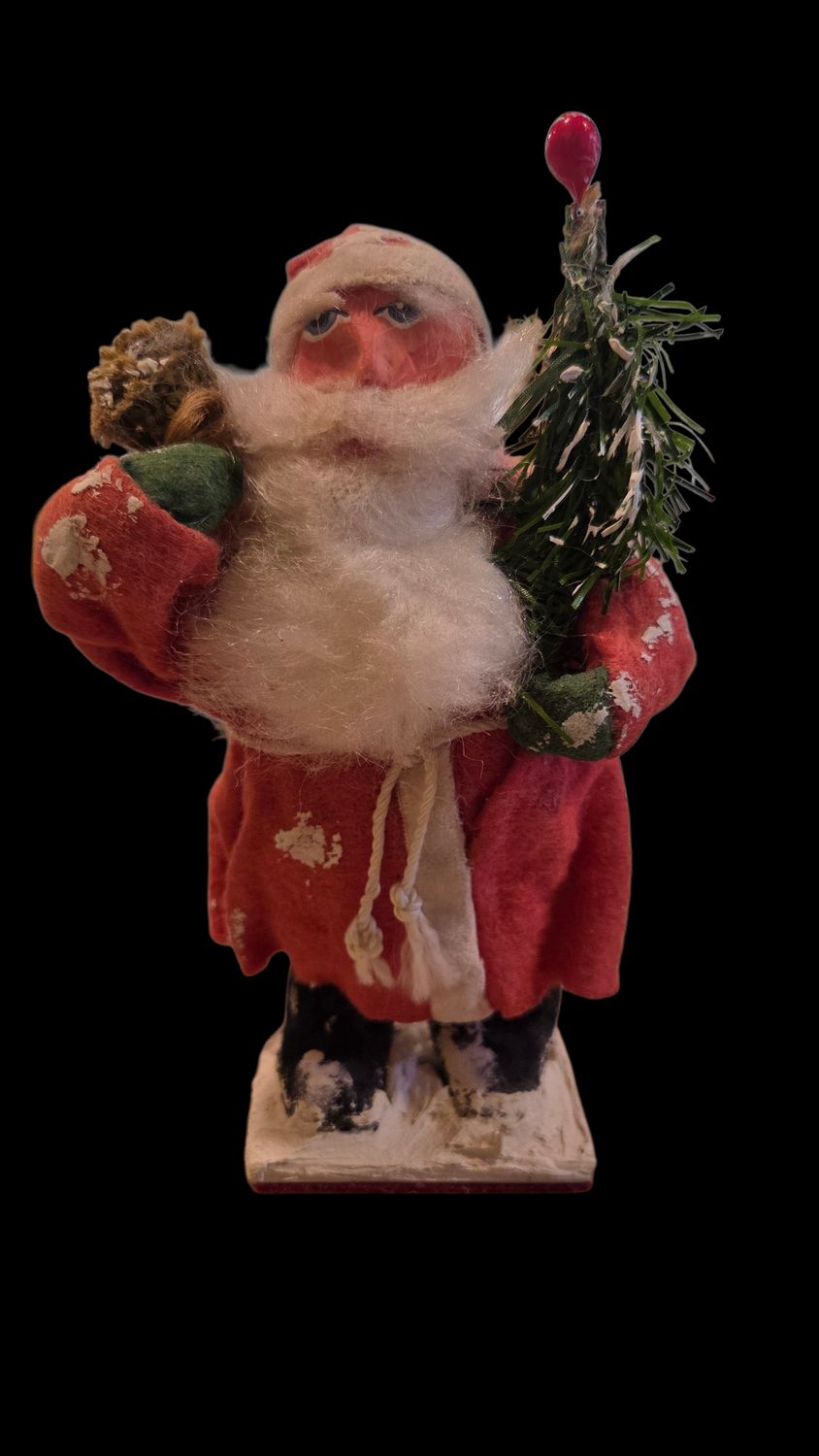 Wright Small Santa Paper Mache