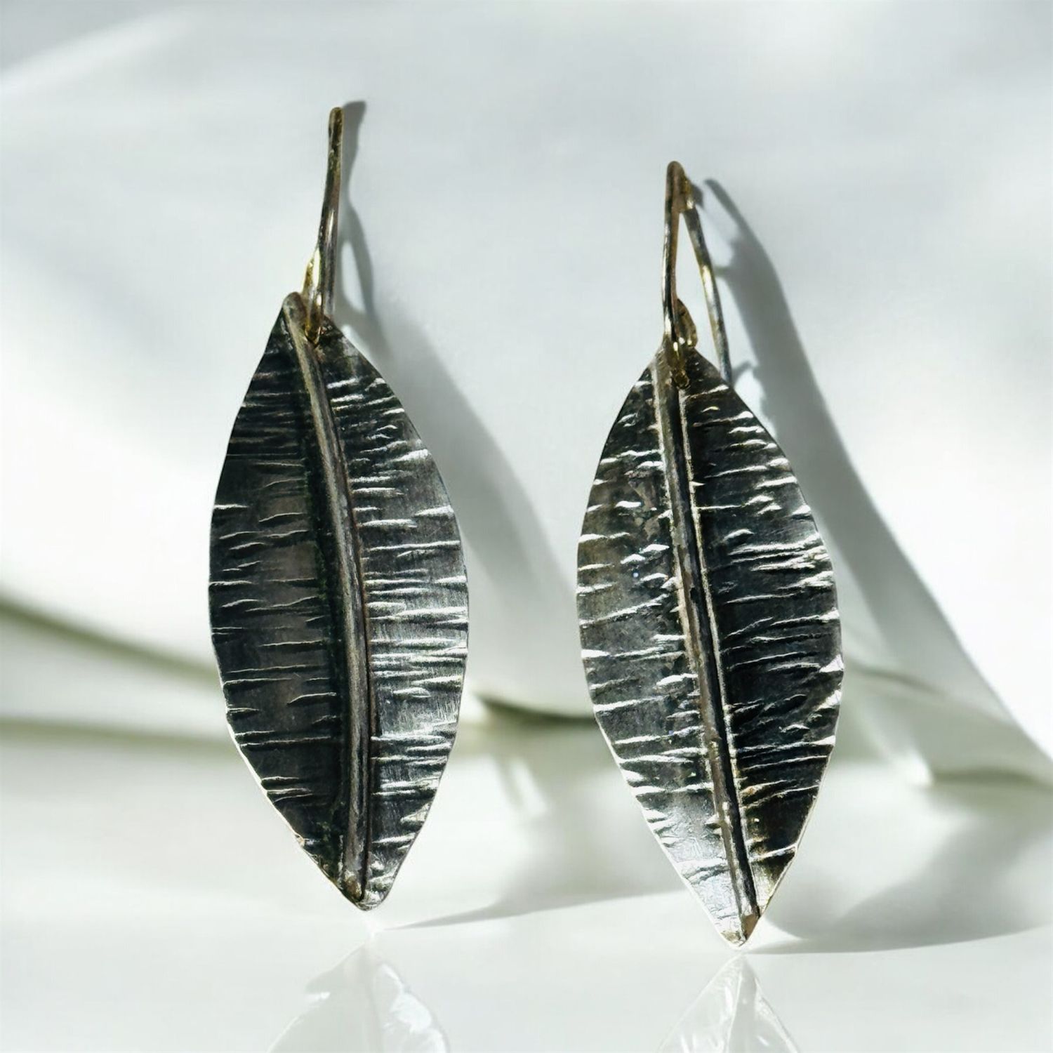 Gonzales Earrings Long Leaves I
