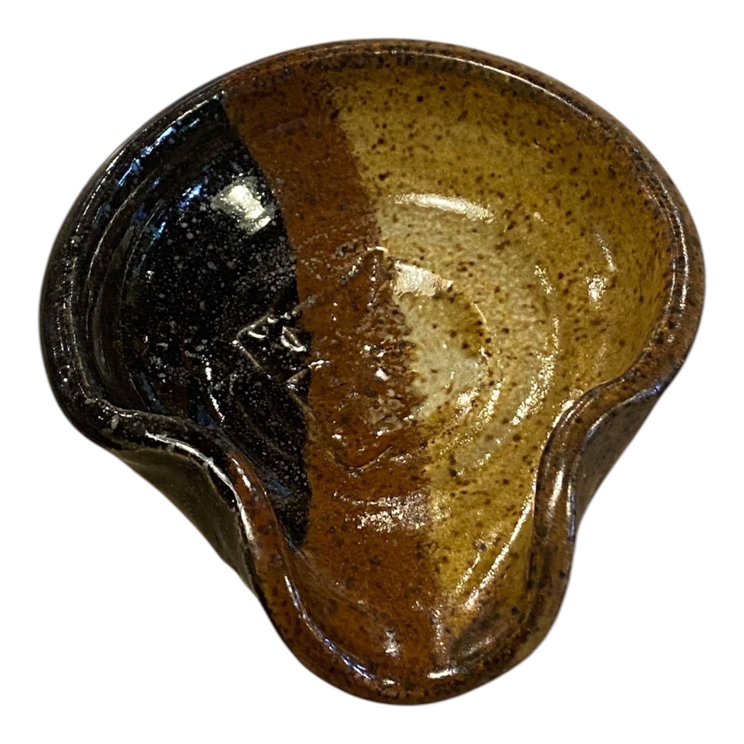 Vision Spoon Rest, Color: Black Brown Tan