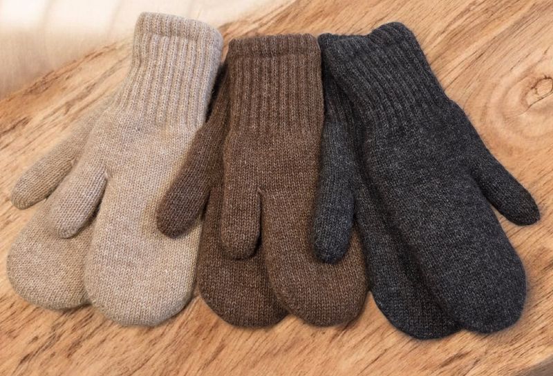 Grant Alpaca Boucle Mittens