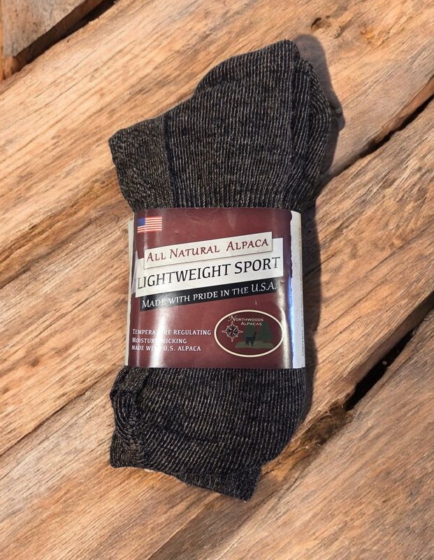 Grant Alpaca Sock Lightweight Sport Crew