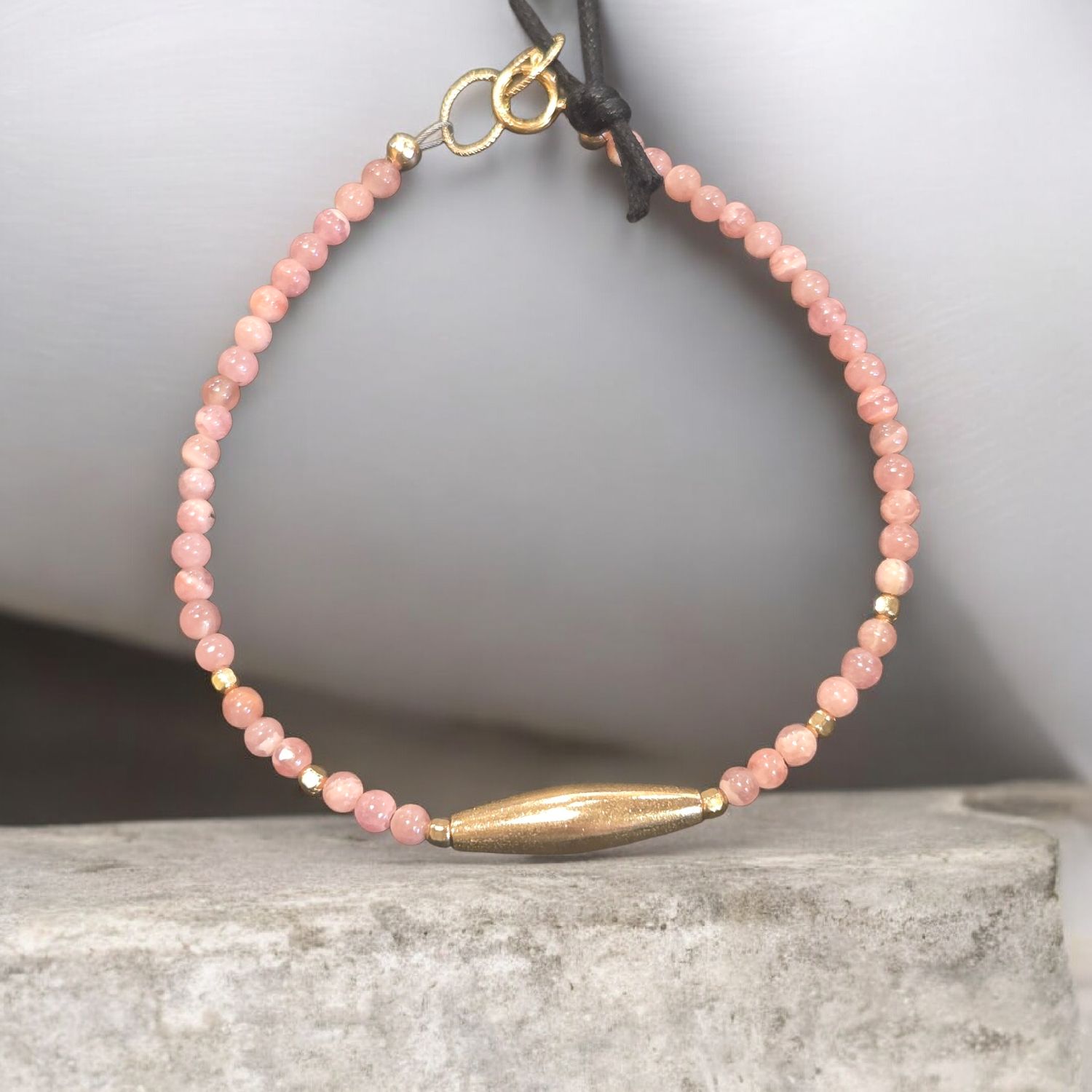 Cass Bracelet Rhodochrosite