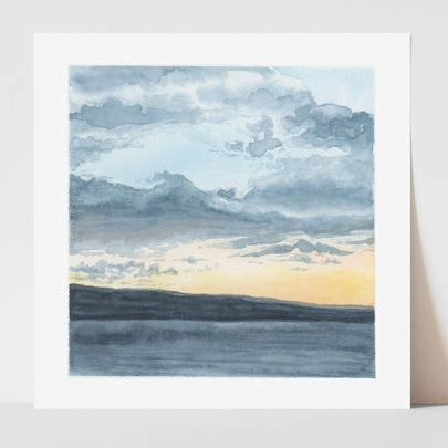 Vitticore Print "Lakeside Sunset" 8x8