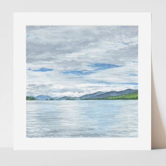 Vitticore Print "Mountain Lake" 8X8