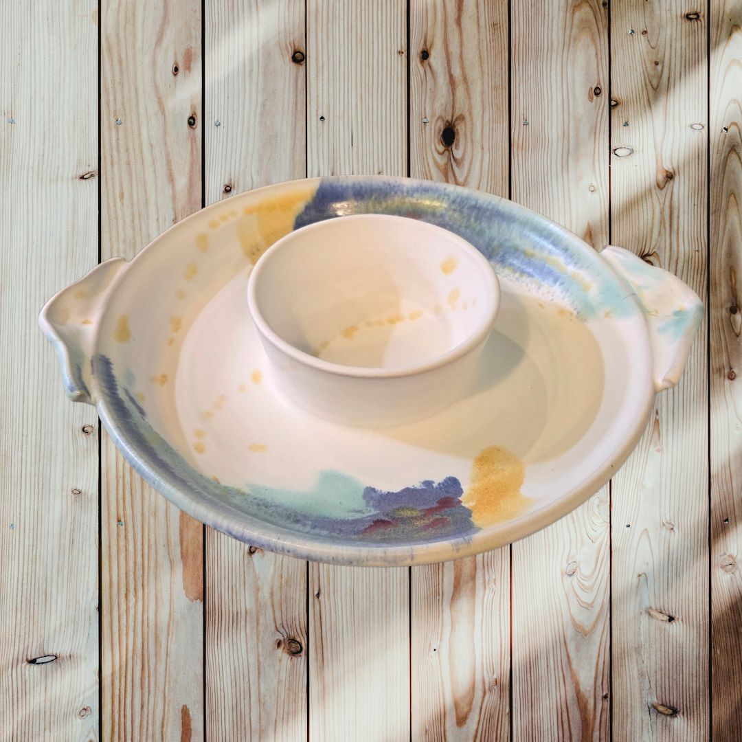 Harp Chip and Dip Tray Small