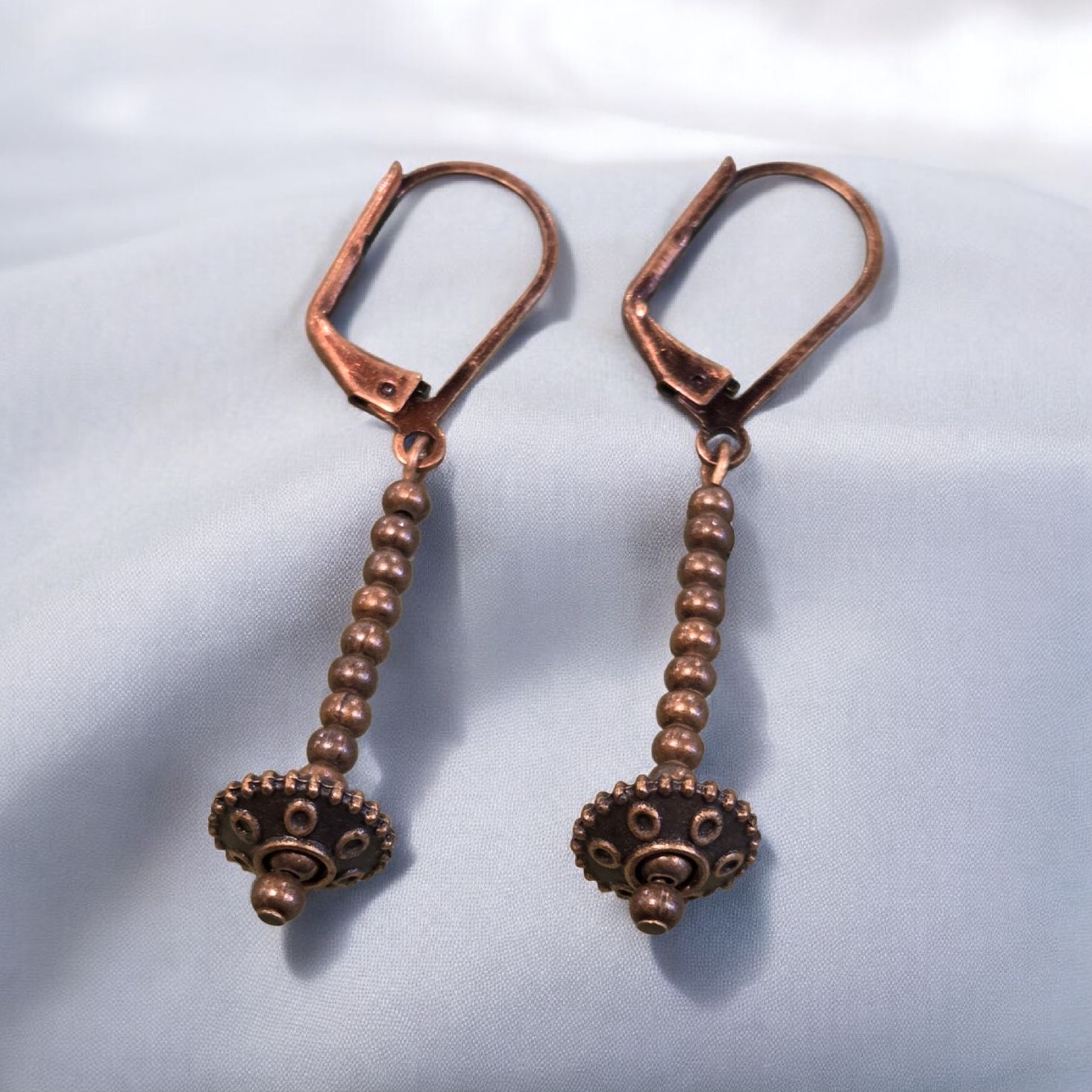 Nadeau Earring Copper Dangle