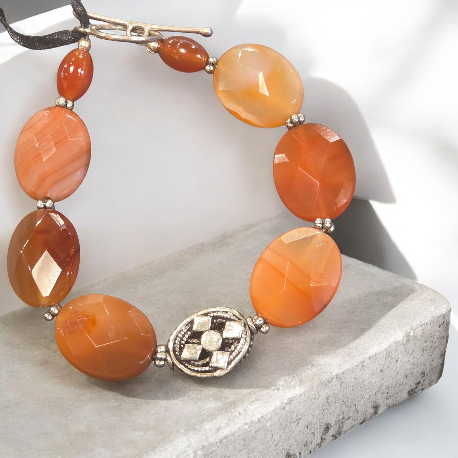 Cass Bracelet Carnelian