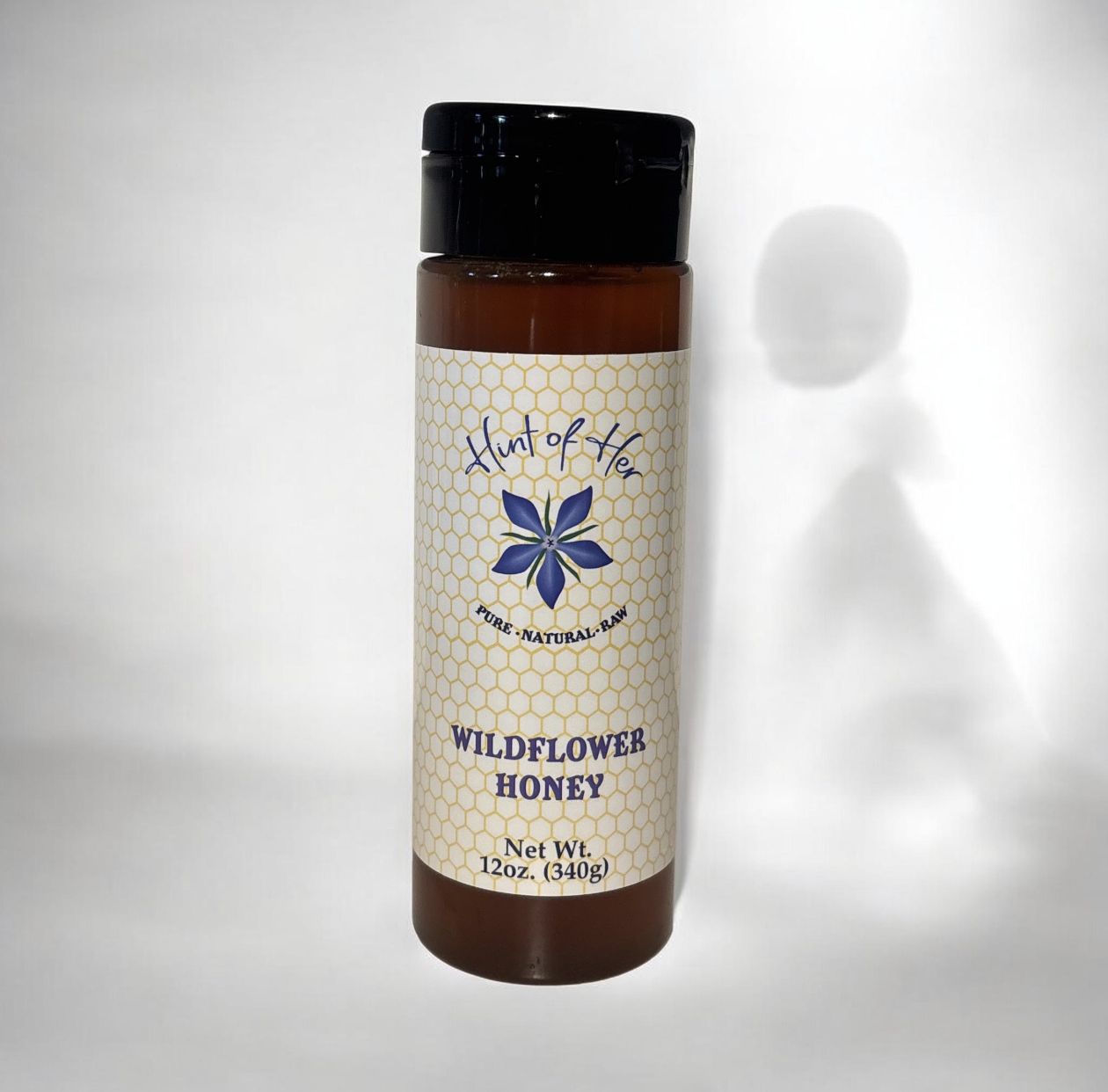 Hint Of Her Wildflower Honey 12oz Squeeze Bottle