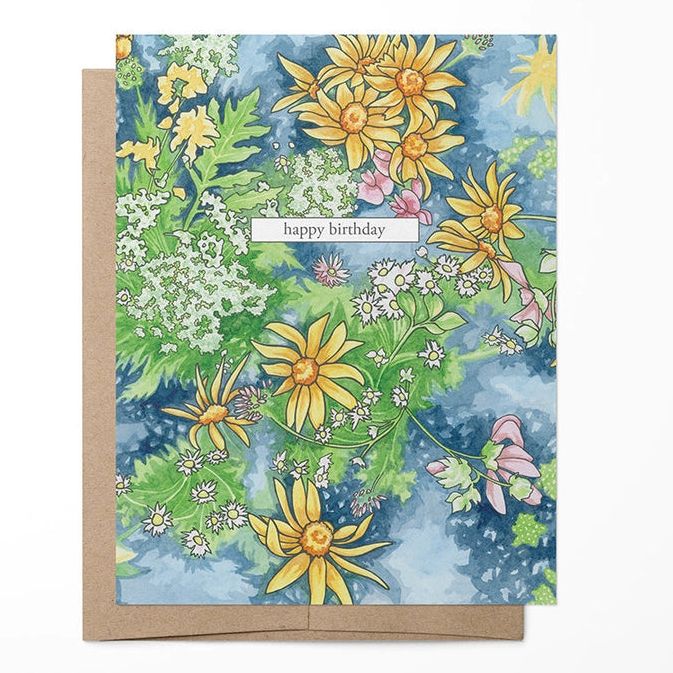 Vitticore Birthday Card Floral