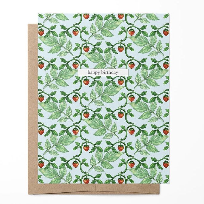 Vitticore Birthday Card Strawberries