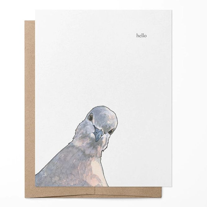 Vitticore Greeting Card Pigeon