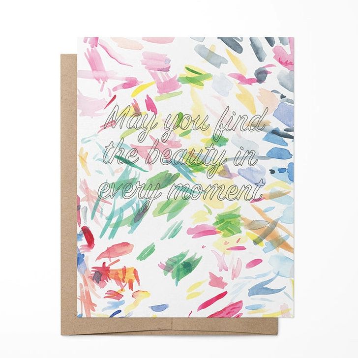 Vitticore Greeting Card "Every Moment"