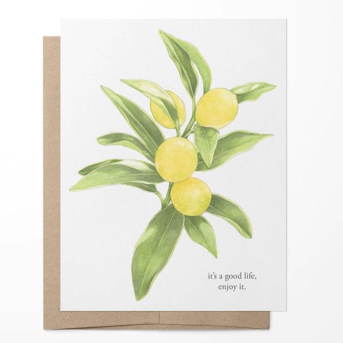 Vitticore Greeting Card Lemons