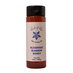 Hint Of Her Blueberry Blossom Honey 12oz Squeeze Bottle