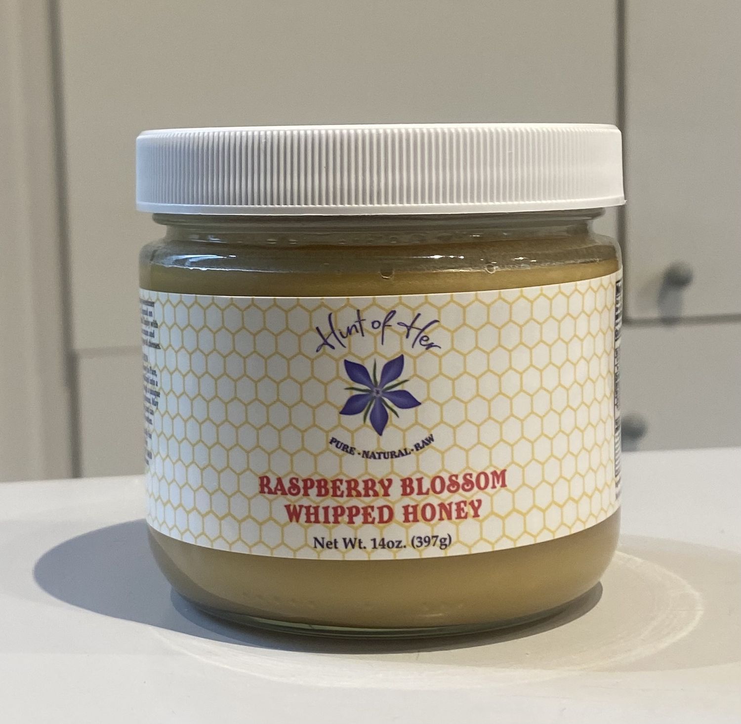 Hint Of Her Raspberry Whipped Honey 14oz