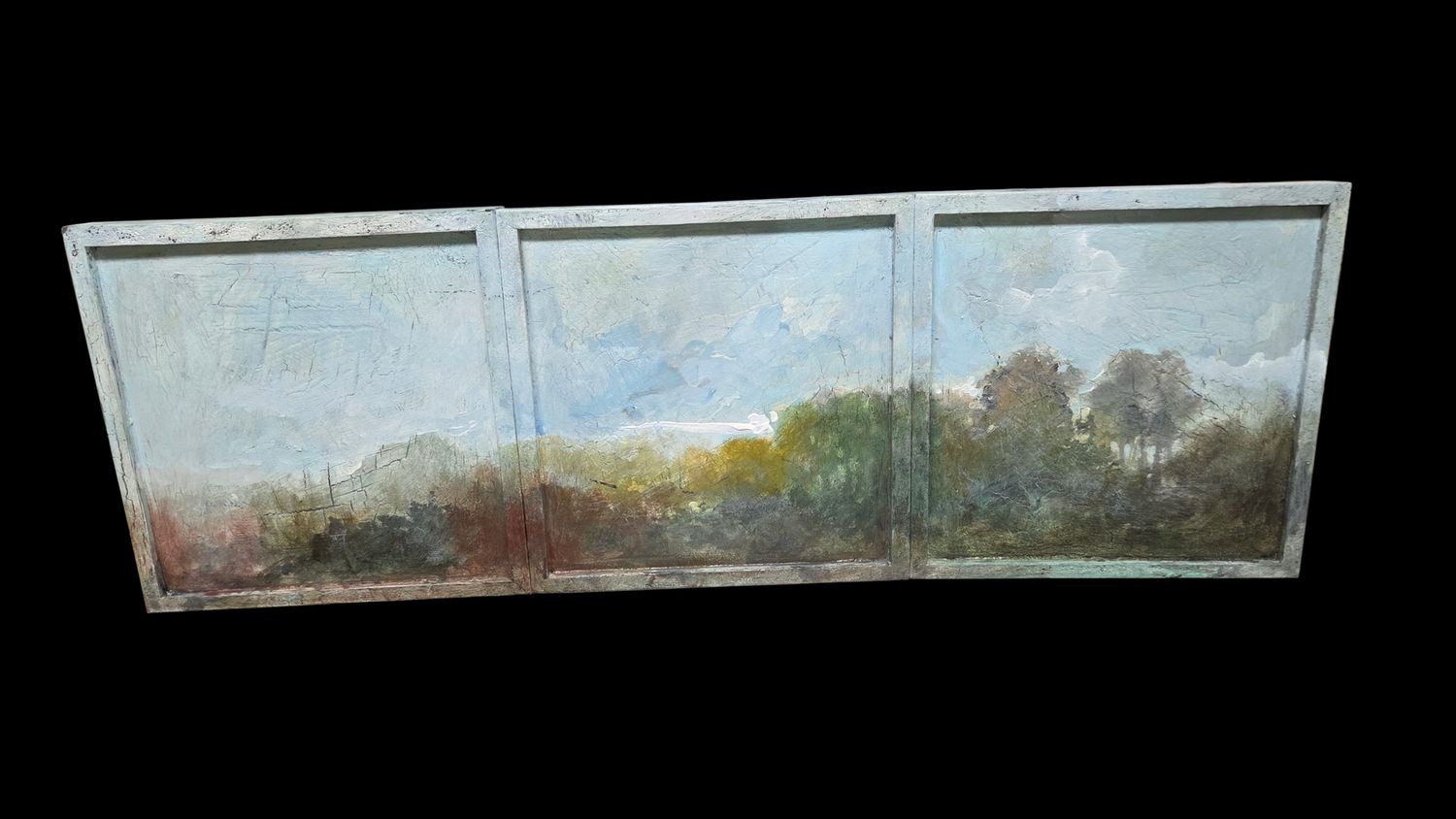 Haldoupis Original Painting Tryptich