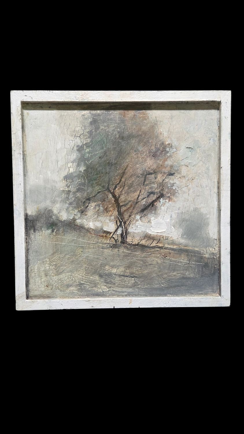 Haldoupis Original Painting Framed Tree