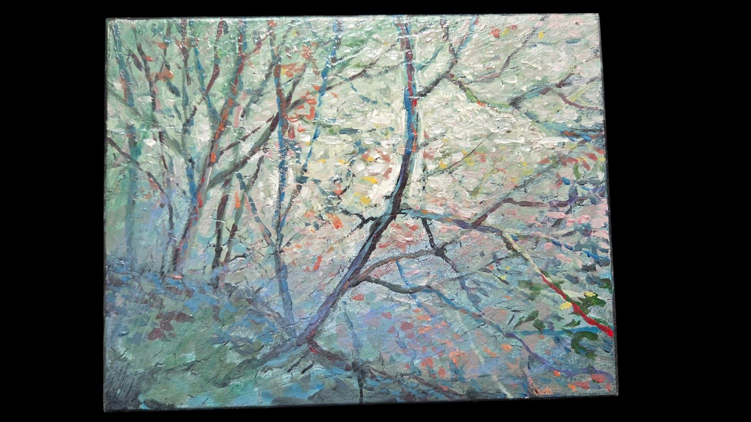 Haldoupis Original Painting Trees