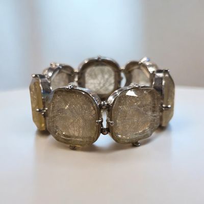 Nadeau Bracelet Champagne Glass Stretch