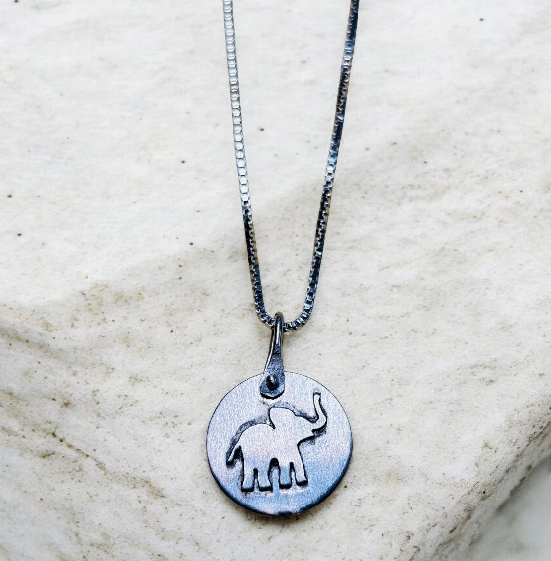 Gonzales Necklace Baby Elephant