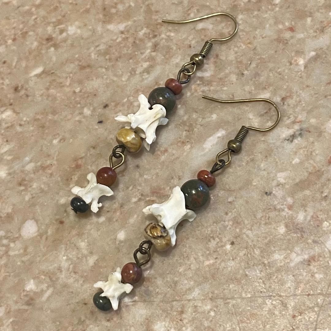 Ormsby Earrings Short Rattlesnake