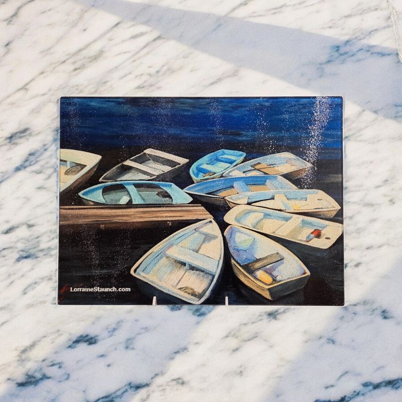 Staunch Cutting Board Maine Lobster Boats