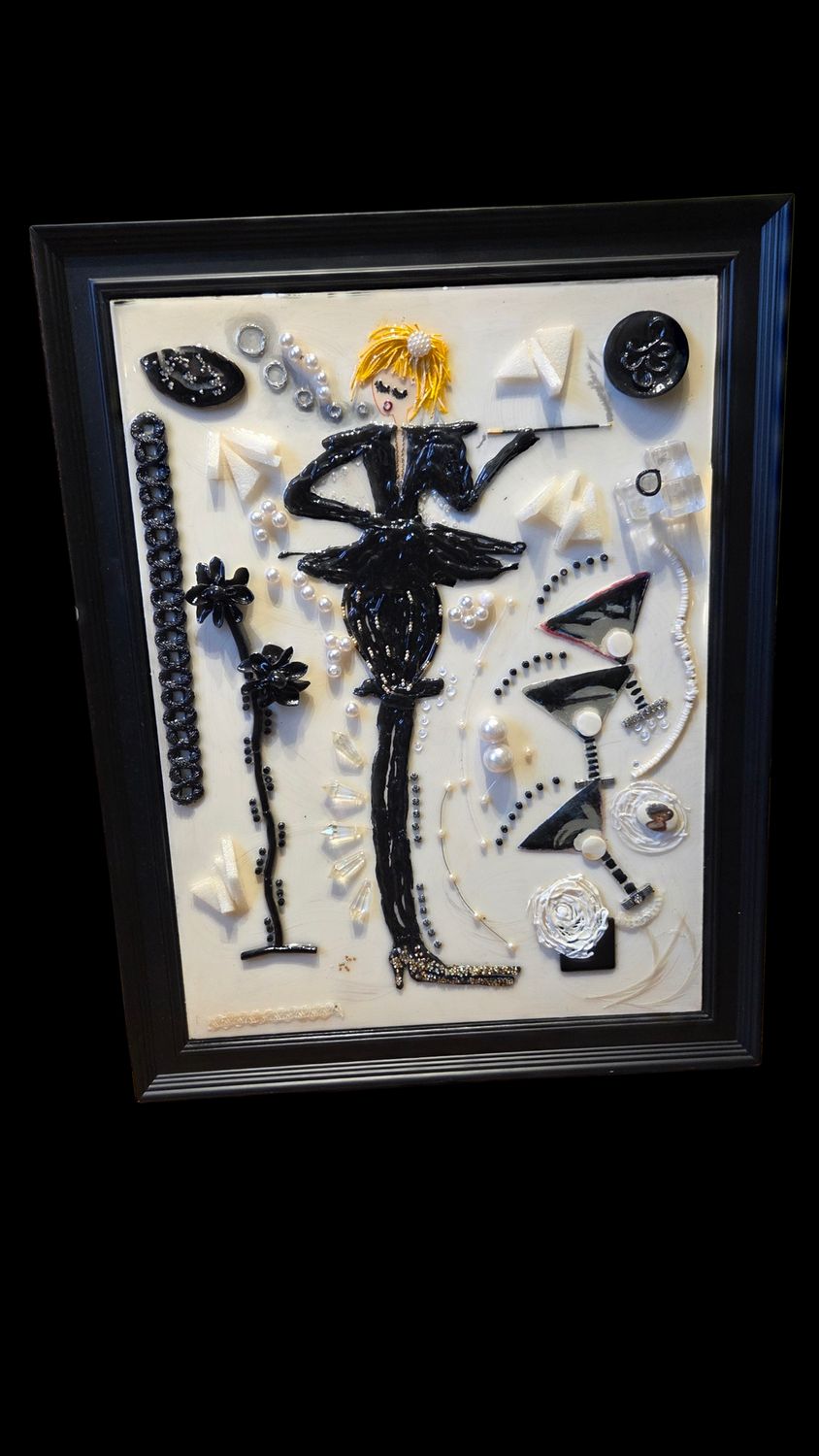 Robbins "Smoke Rings" Original Art Portrait