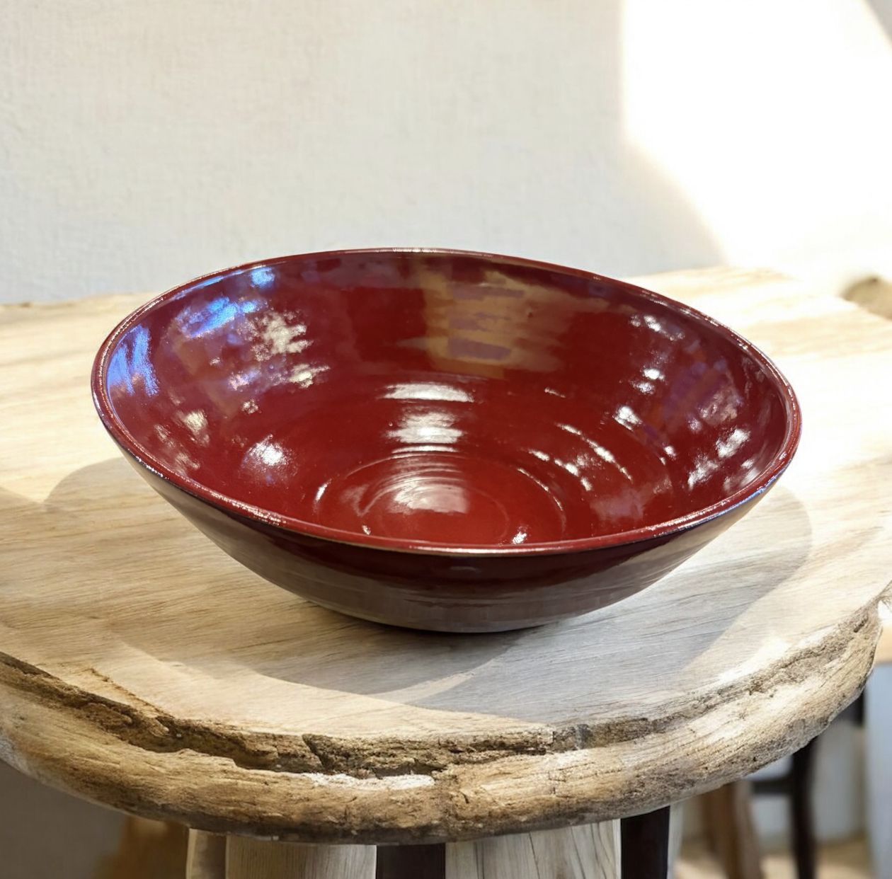 Humble Earth Red Serving Dish Large