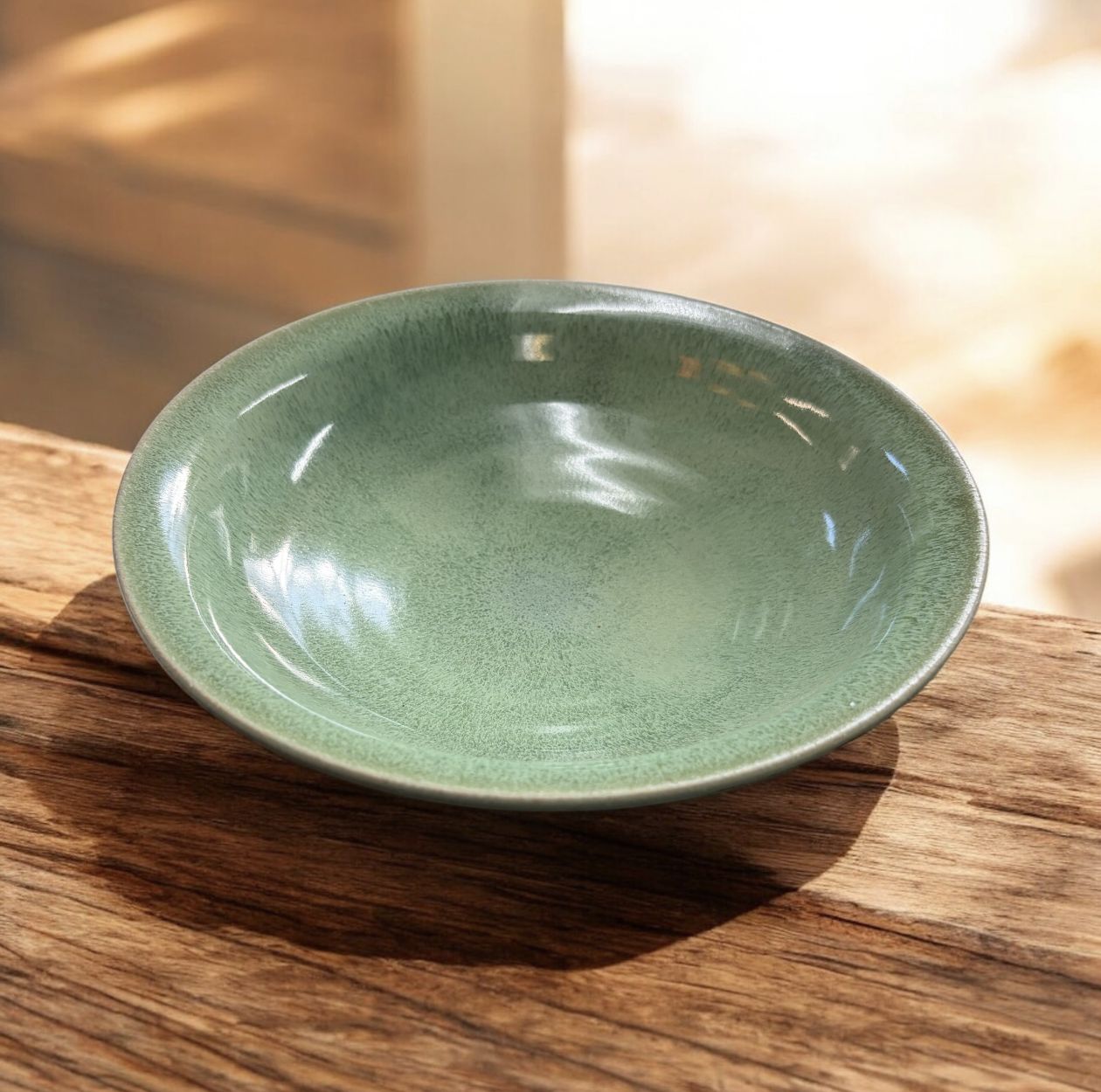 BMF Shallow Serving Bowl Green