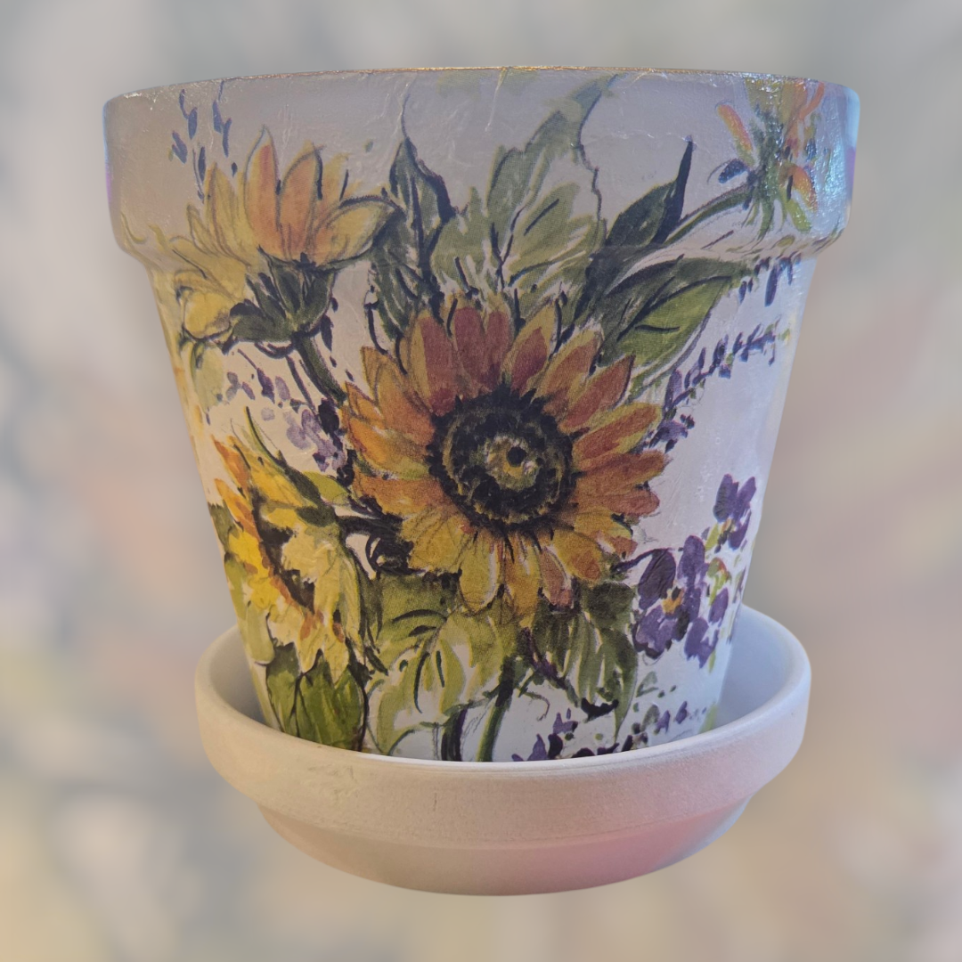 Wilson Planter Sunflowers