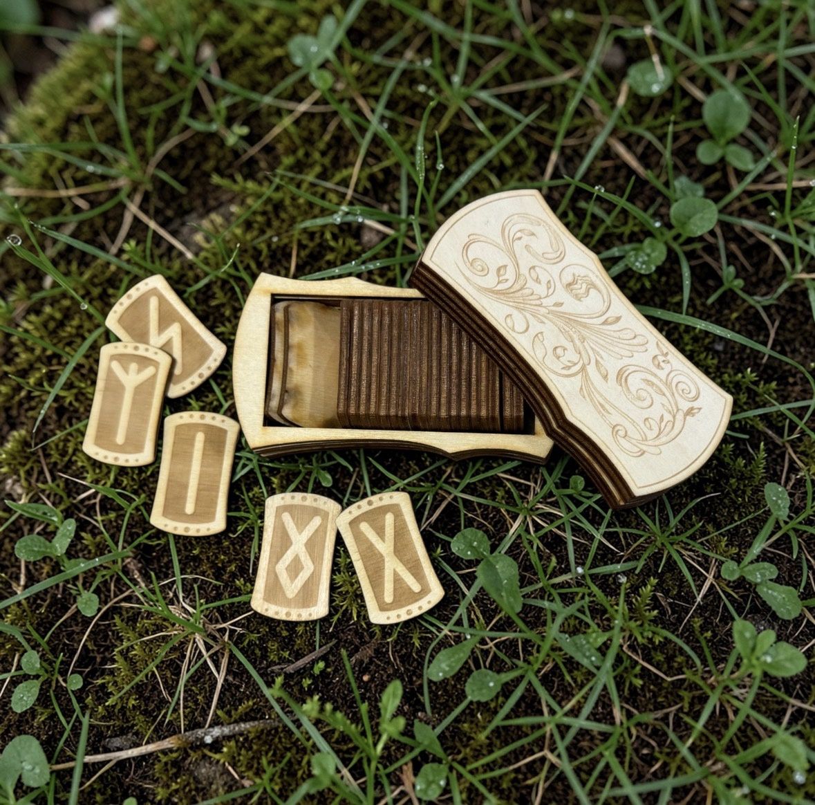 Francis Norse Rune Box Set Roses