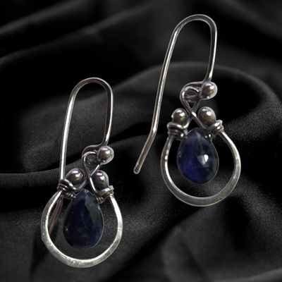 Zuzko Earrings Horseshoe Sapphire