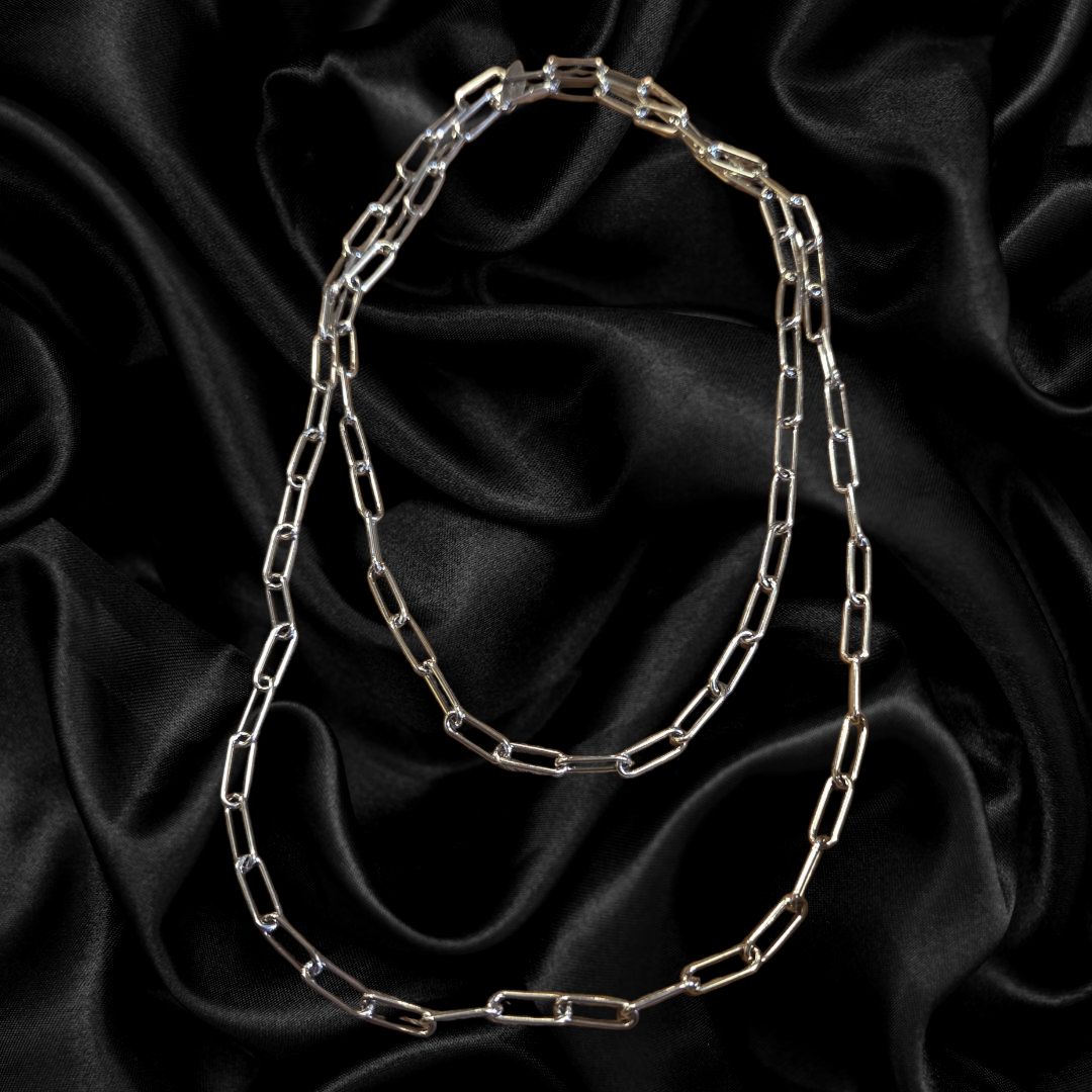 Zuzko Necklace Paper Clip Sterling Silver