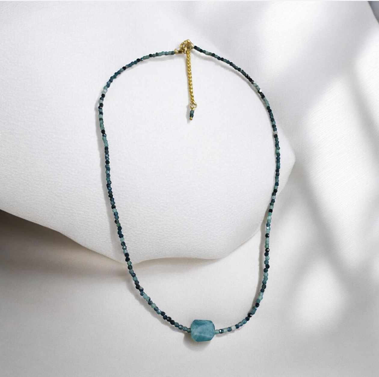 DT Necklace Blue Grandidierite