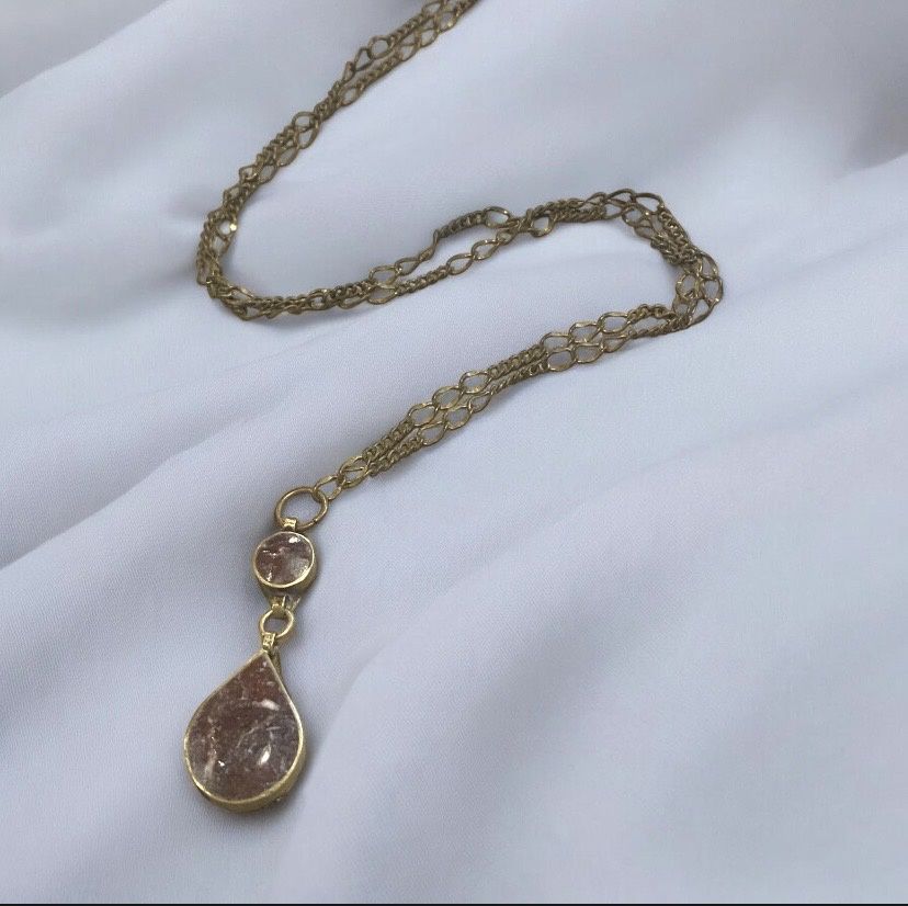 Nadeau Necklace Rhodochrosite