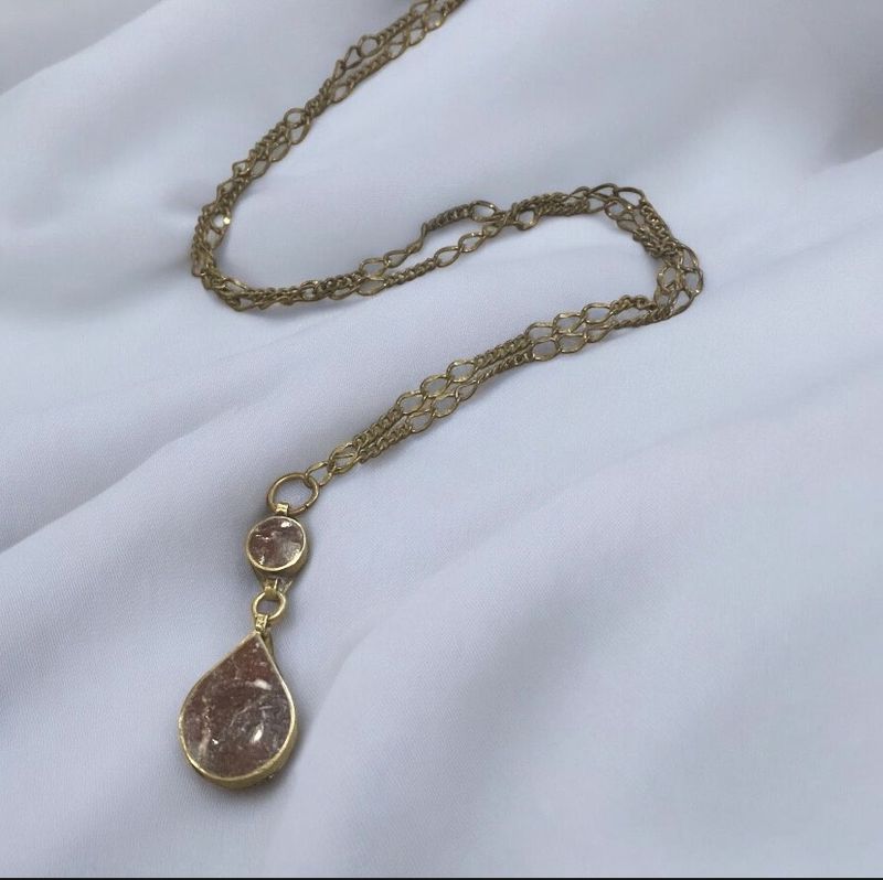 Nadeau Necklace Rhodochrosite