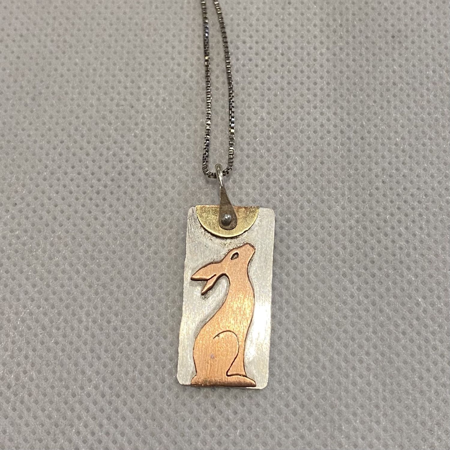 Gonzales Necklace Copper Hare