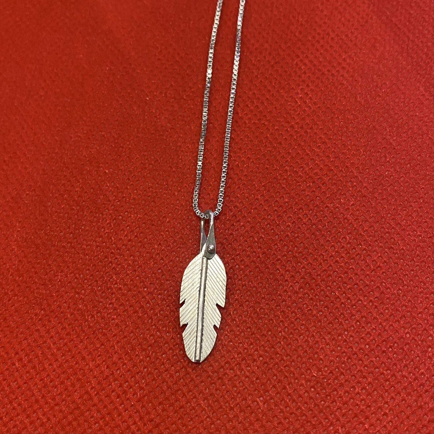 Gonzales Necklace Small Feather