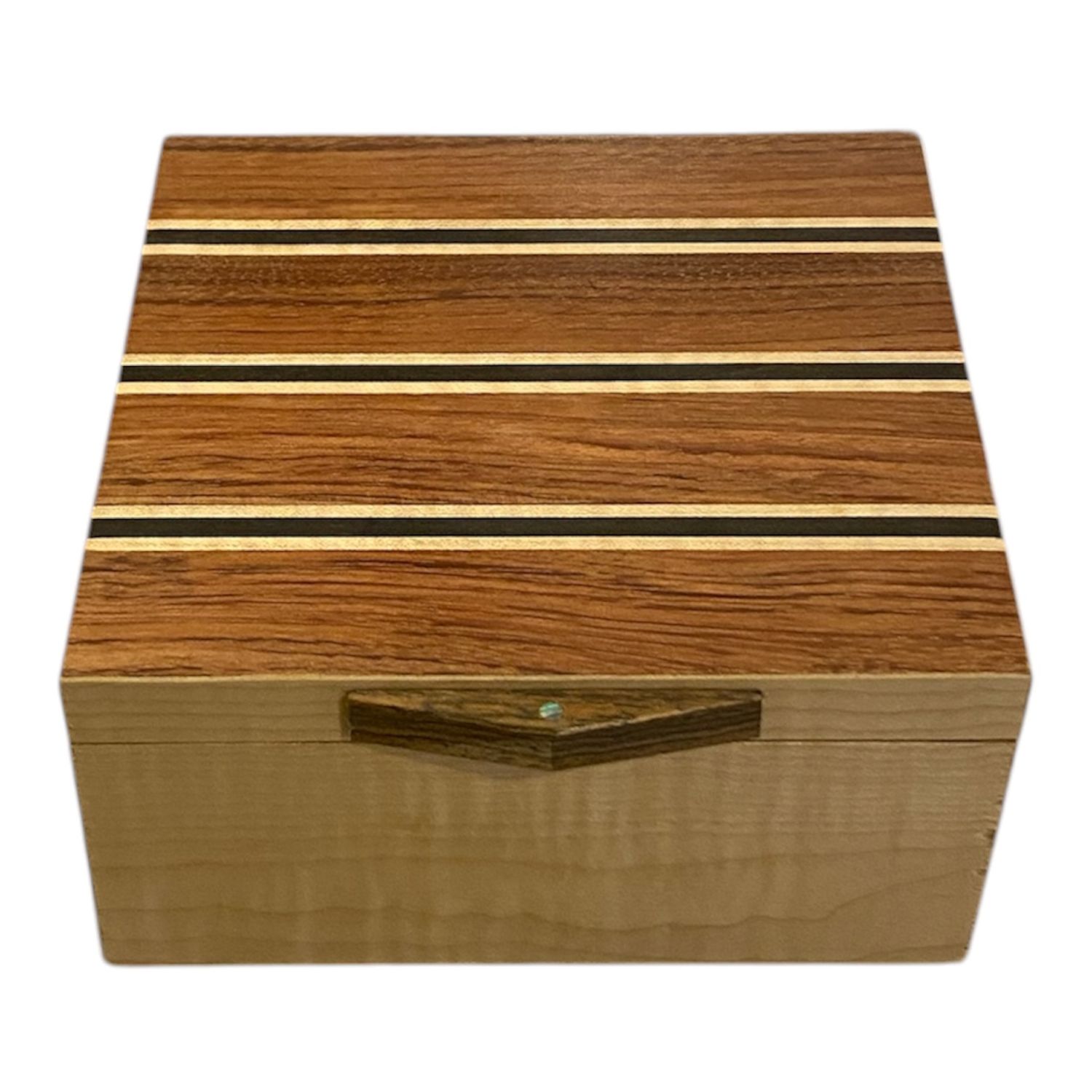 Cole Jewelry Box Bubinga, Ebony &amp; Maple