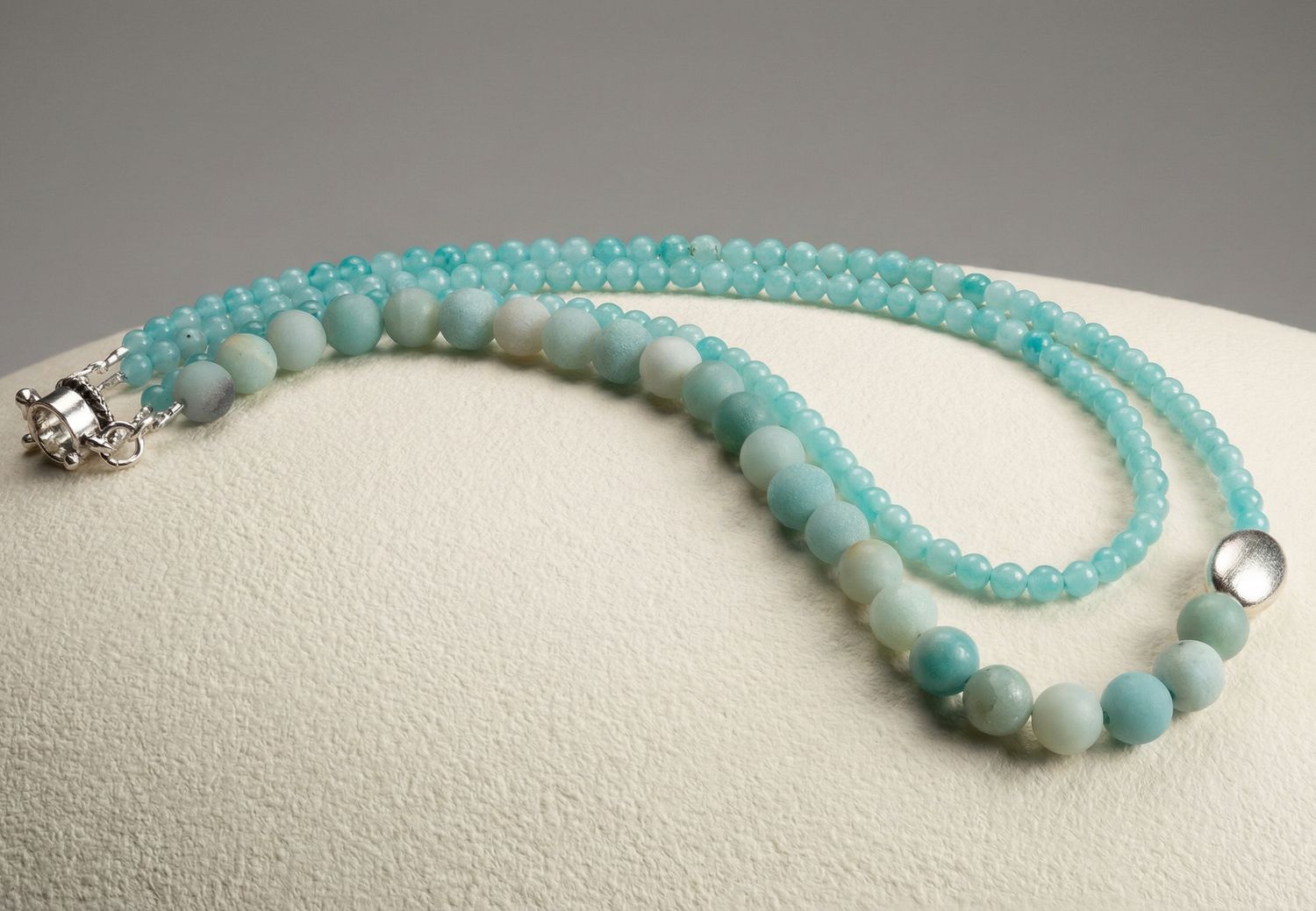 Poetic Pigment Teal Necklace