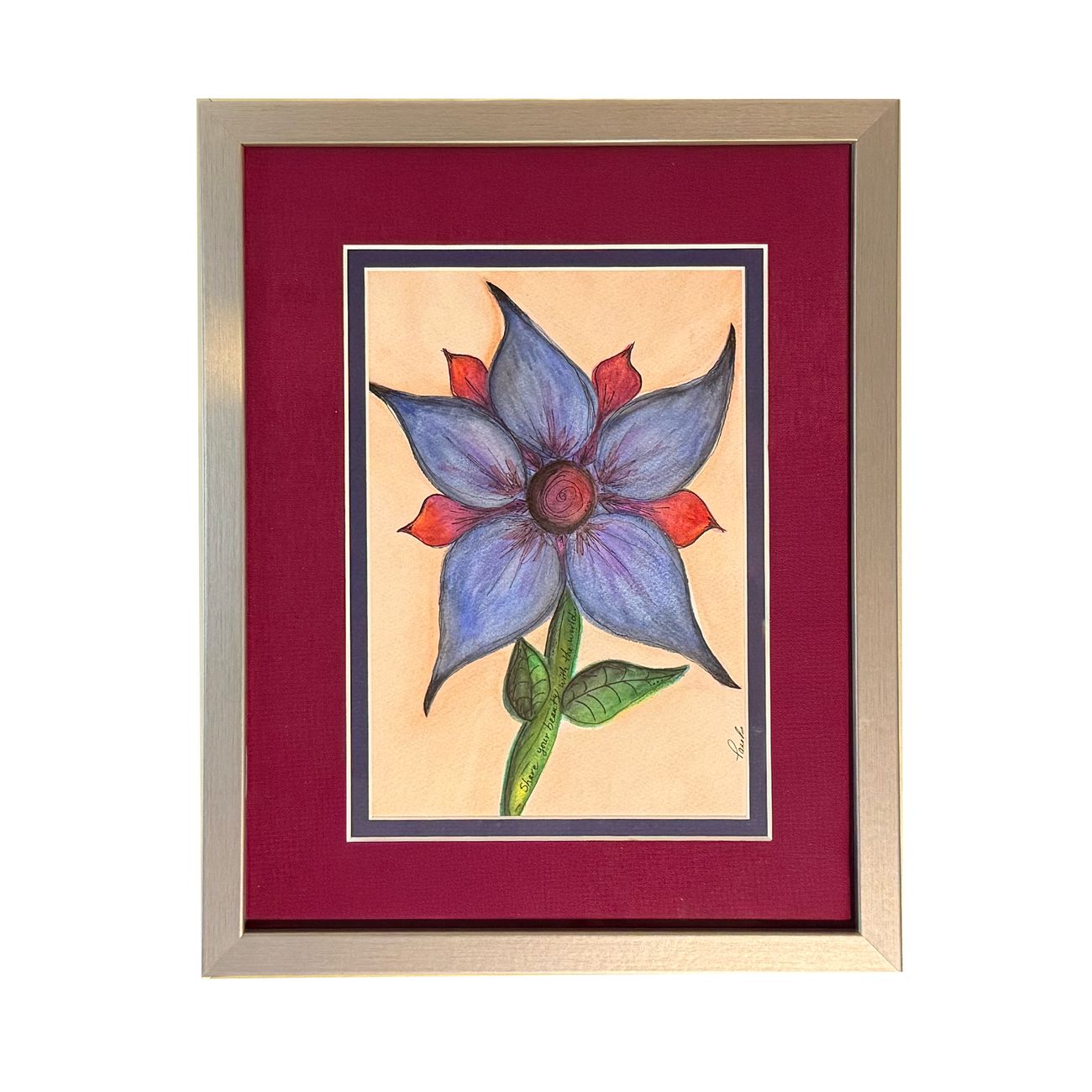 Poetic Pigment In Bloom