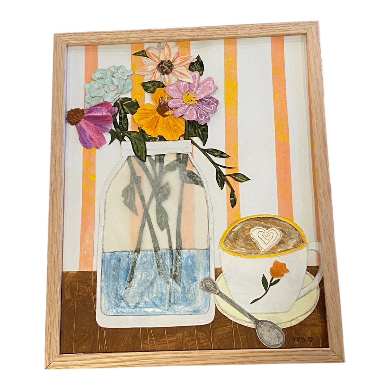 Homsey 8x10 Latte with Florals