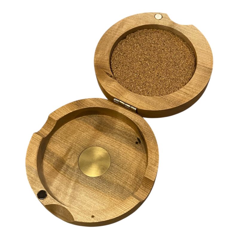 On The Edge Travel Cigar Ashtray Ambrosia Maple