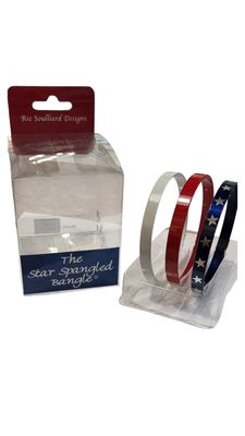 Riz Star Spangled Bangle Set of 3